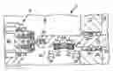 Fig. 01 - Arrangement of position transmitters on a selector rod