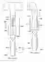 Fig. 12 - Apparatuses and methods relating to tool attachments that may be removably connected to an extension handle