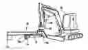 Fig. 01 - Apparatus for positioning and splitting wood