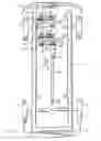 Fig. 02 - Vehicle with multiple engines coupled to a transmission via a jackshaft