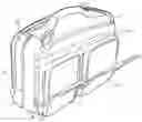 Fig. 01 - LAPTOP BAG WITH WINDOW AND POCKET INSERT TRAYS WITH WINDOW COVER