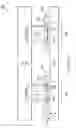Fig. 03 - WORKPIECE CONTACT PADS WITH ELEVATED RING FOR RESTRICTING HORIZONTAL MOVEMENT OF TERMINALS OF IC DURING PRESSING