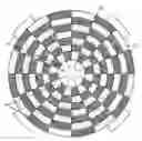 Fig. 01 - Board game, based on chess, using a radial board