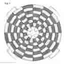 Fig. 02 - Board game, based on chess, using a radial board