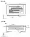 Fig. 03 - Tuning-fork type piezoelectric vibrating pieces having similarly shaped vibrating-root and supporting root portions