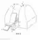 Fig. 06 - Active image area positioning with adjustable patient bench permitting chair-shaped patient transport into and out of an open MRI apparatus system