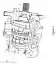 Fig. 02 - Reduced flow pulsations in a tandem floating cup pump with an odd number of pistons