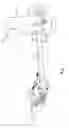 Fig. 08 - Adjustable cutterbar travel range for a flexible cutterbar header