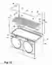 Fig. 08 - Modular laundry system with work surface
