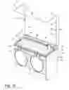 Fig. 07 - Modular laundry system with segmented work surface
