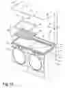 Fig. 12 - Modular laundry system with segmented work surface