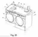 Fig. 22 - Modular laundry system with segmented work surface