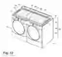 Fig. 27 - Modular laundry system with segmented work surface