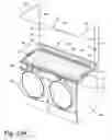 Fig. 28 - Modular laundry system with segmented work surface
