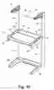 Fig. 40 - Modular laundry system with segmented work surface