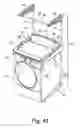 Fig. 41 - Modular laundry system with segmented work surface