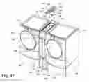 Fig. 47 - Modular laundry system with segmented work surface