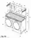 Fig. 60 - Modular laundry system with segmented work surface
