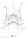 Fig. 03 - Thrust force take-up device for an aircraft engine pylon engine mounting structure, comprising lateral link rods with integral spreader bar stops
