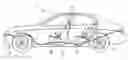 Fig. 01 - External Seatbelt Usage Indication System and Method