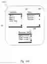 Fig. 11 - Relationship-based and context-based user interfaces for exchanging data