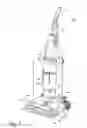 Fig. 02 - Cyclonic vacuum cleaner with improved collection chamber