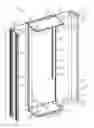 Fig. 01 - L-shaped door with three-surface seal for endplates
