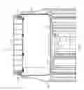 Fig. 07 - L-shaped door with three-surface seal for endplates