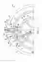 Fig. 02 - ROTARY ENGINE WITH CYLINDERS OF DIFFERENT DESIGN AND VOLUME
