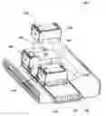 Fig. 01 - Apparatus for mounting a module and enabling heat conduction from the module to the mounting surface
