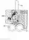 Fig. 01 - Feeding mechanism auto-adjusting to load for use in automatic high-security destruction of a mixed load, and other feeding systems