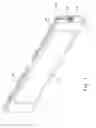 Fig. 02 - LED lamp including positioning frame for general illumination