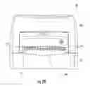 Fig. 28 - Portable printer with ribbon cartridge retaining feature