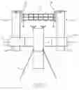 Fig. 09 - Structure for the transport, installation and dismantling of an oil rig deck and method for using one such structure