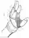Fig. 08 - Glove having weight-receiving features and weighted features