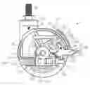 Fig. 01 - Castor that is braked solidly and stably without producing vibration