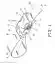Fig. 02 - Buckle device having strap adjusting structure
