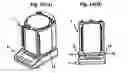 Fig. 08 - Detachable windshield for weighing apparatus with a T-shaped latching mechanism and a floor-member abutting portion for providing direct attachment of the windshield to the weighing apparatus housing