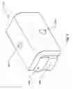 Fig. 06 - Anti-vibration rack, mount and feet for computer servers