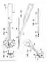 Fig. 12 - Instruments and methods for inserting artificial intervertebral implants
