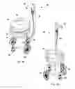 Fig. 17 - Mobility device for amputee and leg-injured persons