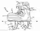 Fig. 01 - ROLLER SKATES WITH TRANSVERSE-ORIENTED WHEELS