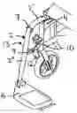 Fig. 01 - DEVICE AND METHOD FOR ADJUSTING A WHEELCHAIR LEG REST