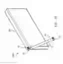 Fig. 16 - Supporting device and a portable electronic device