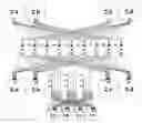 Fig. 01 - Programmable gate array, switch box and logic unit for such an array