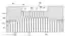 Fig. 01 - Asymmetric Honeycomb Wall-Flow Filter Having Improved Structural Strength