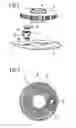 Fig. 02 - Optical steering angle sensor for determining the absolute value of the steering angle
