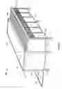 Fig. 02 - Deployable prefabricated structure with an extension structure and a deployable floor