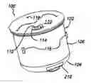 Fig. 01 - Flow trap with compartment separator and baffle for use in a water-free urinal