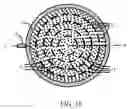 Fig. 11 - Micromachined diagnostic device with controlled flow of fluid and reaction